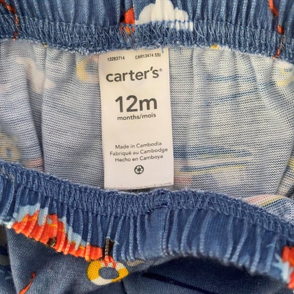 12 Months - Boy - 3 Piece Pajama Set - Picture 2 of 6